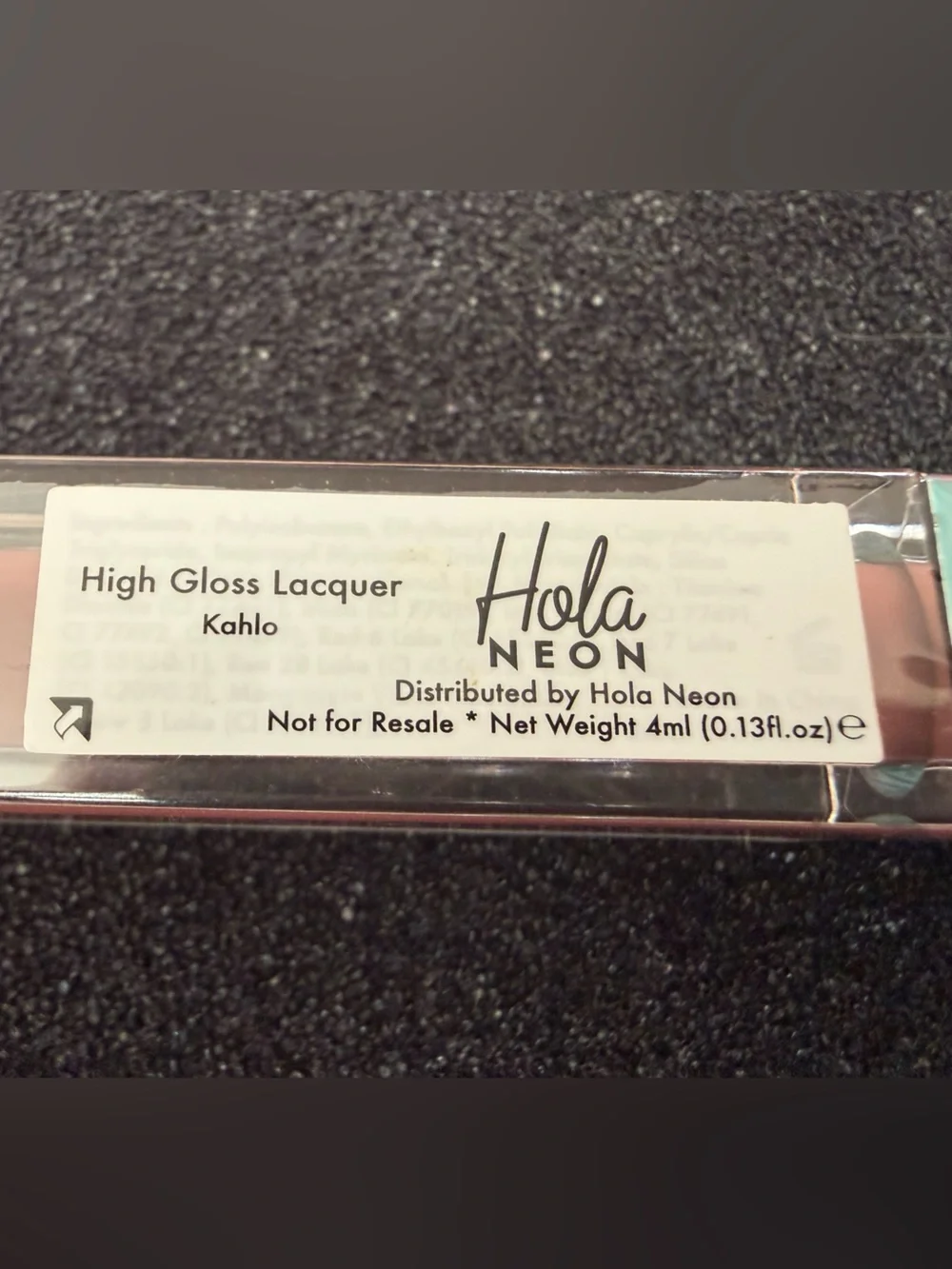 Hola Neon High Gloss Lacquer — Kahlo (Nude Mauve Taupe) - New & Sealed